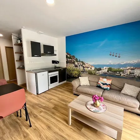 Le Parme' Nid 3 Lits Parking Prive Terrasse * Beaucroissant